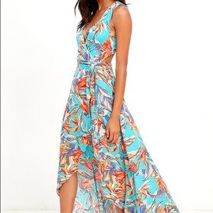 Lulu’s floral print dress